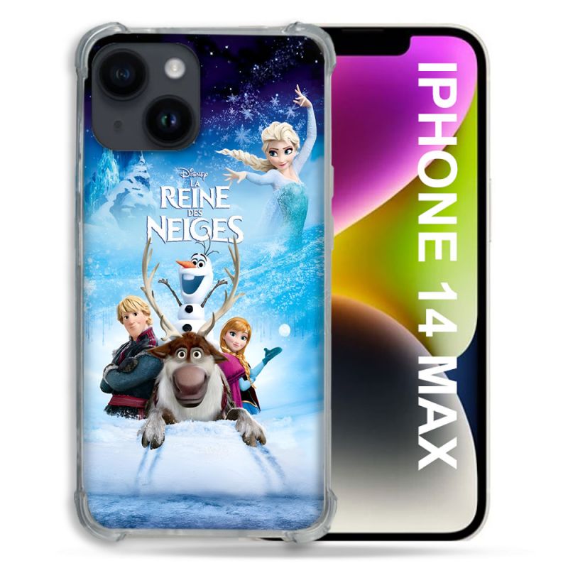 Coque Pour Coque Iphone 14 Plus La Reine Des Neiges
