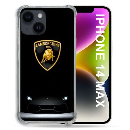 Coque Pour Coque Iphone 14 Plus Lamborghini Noir