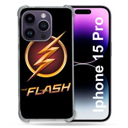 Coque Pour Iphone 15 Pro The Flash Logo