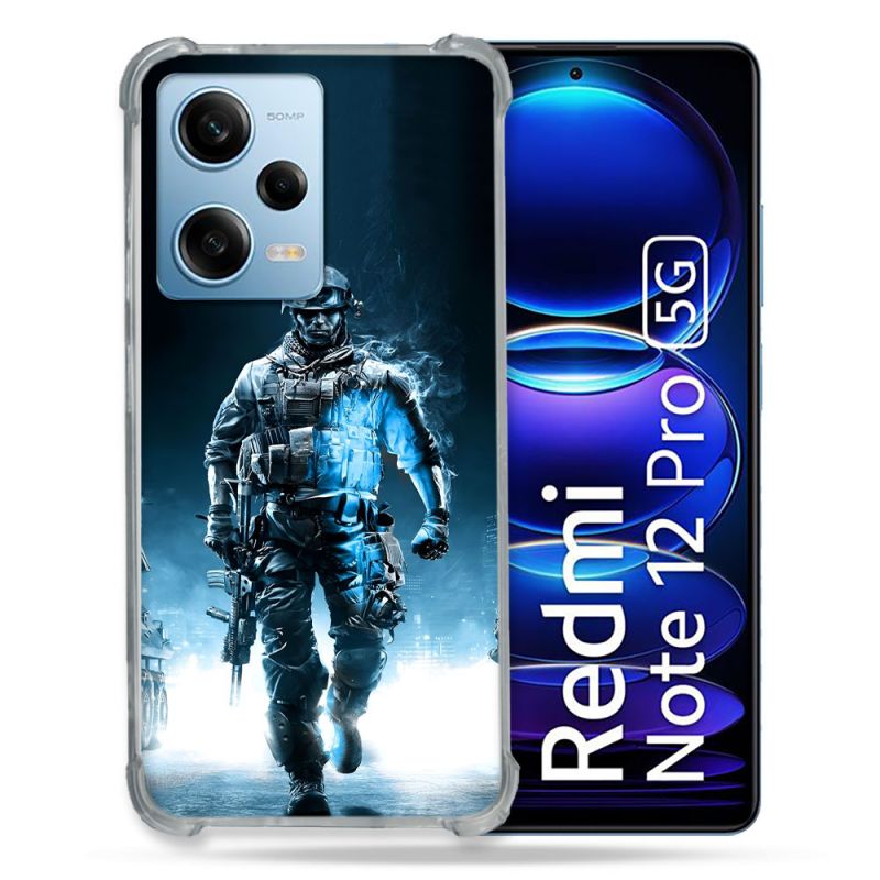 Coque Pour Xiaomi Redmi Note 12 Pro 5G Call Of Duty Guerrier