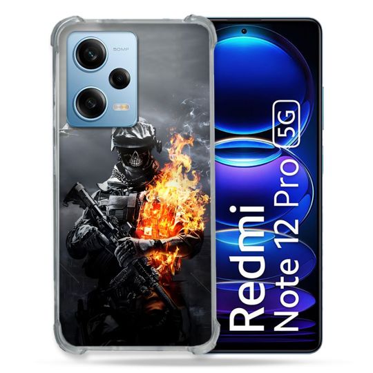 Coque Pour Xiaomi Redmi Note 12 Pro 5G Call Of Duty Squelette