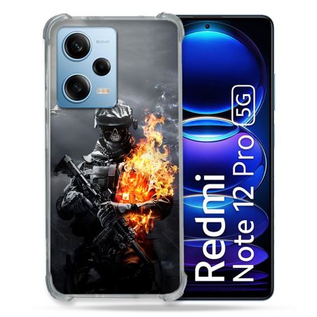 Coque Pour Xiaomi Redmi Note 12 Pro 5G Call Of Duty Squelette