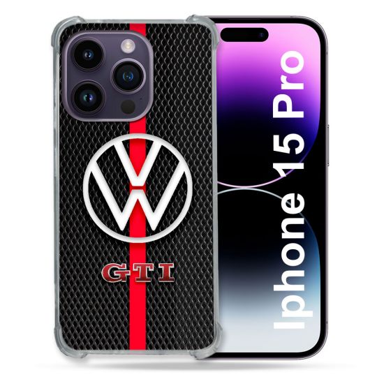 Coque Pour Iphone 15 Pro Volkwagen Line
