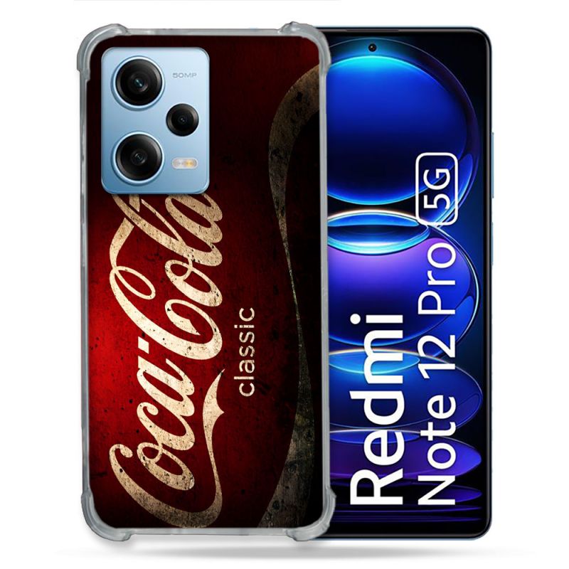 Coque Pour Xiaomi Redmi Note 12 Pro 5G Coca Cola Classique