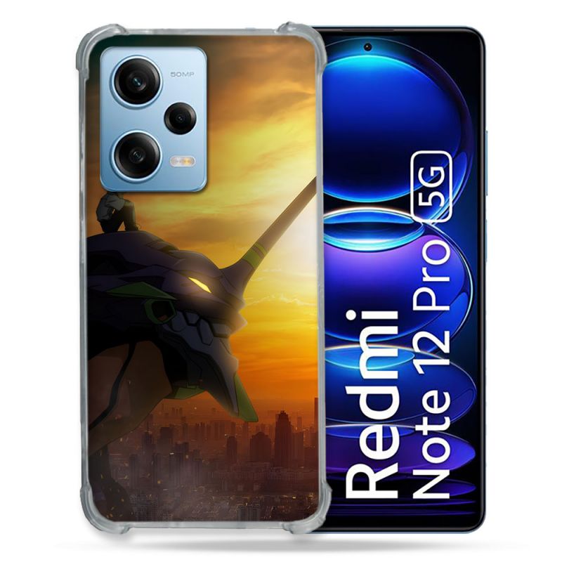 Coque Pour Xiaomi Redmi Note 12 Pro 5G Manga Evangelion