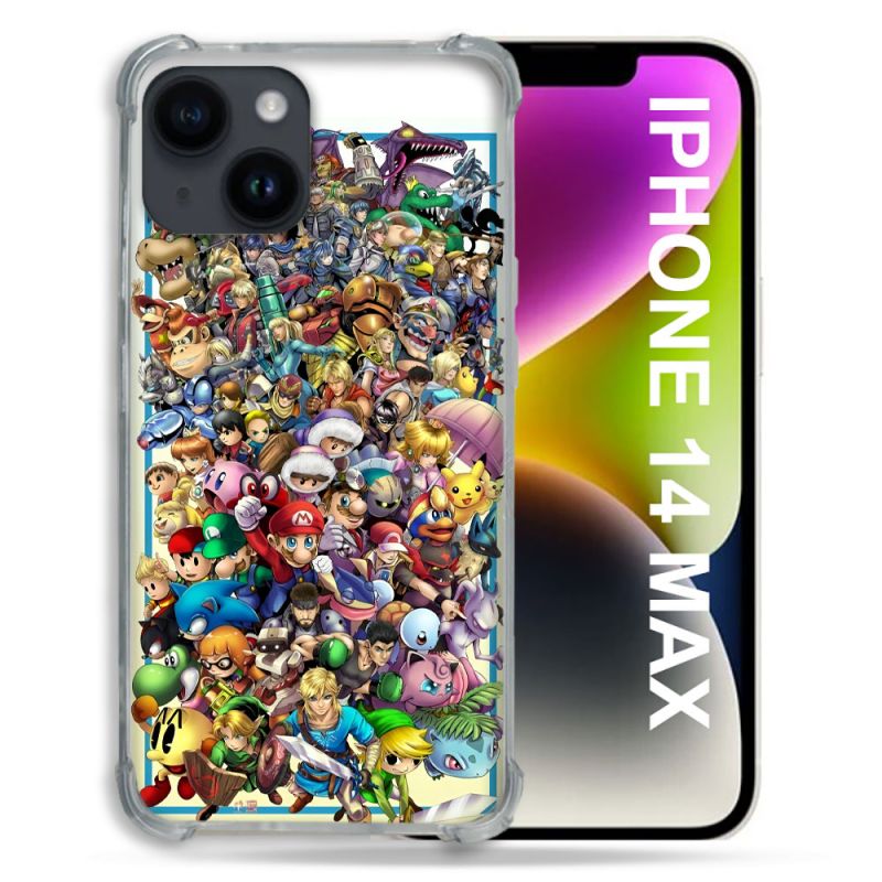 Coque Pour Coque Iphone 14 Plus Nintendo