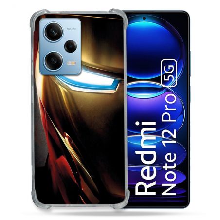 Coque Pour Xiaomi Redmi Note 12 Pro 5G Iron Man Casque