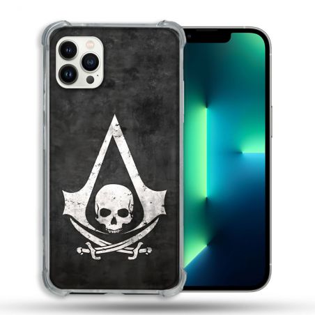 Coque Pour Iphone 13 Pro Assassin Creed Tete Mort