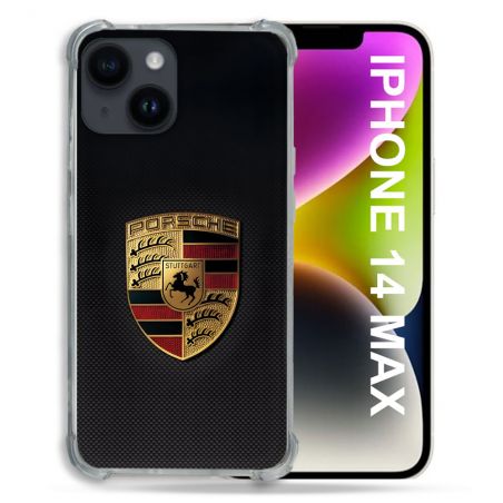 Coque Pour Coque Iphone 14 Plus Porsche Carbone