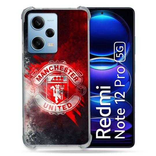 Coque Pour Xiaomi Redmi Note 12 Pro 5G Foot Manchetser United