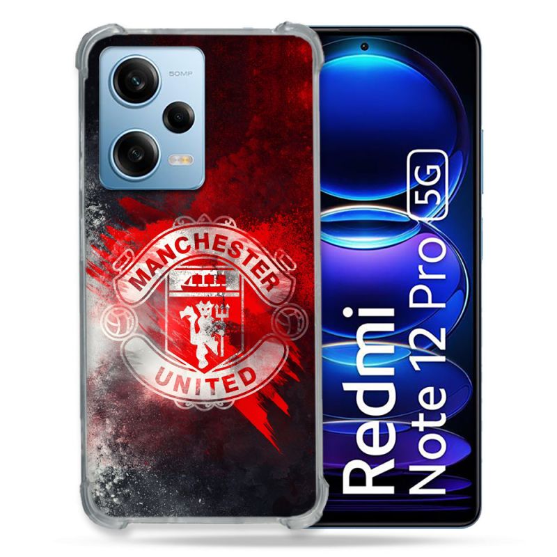 Coque Pour Xiaomi Redmi Note 12 Pro 5G Foot Manchetser United