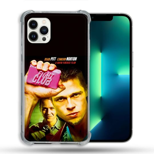 Coque Pour Iphone 13 Pro Fight Club Affiche