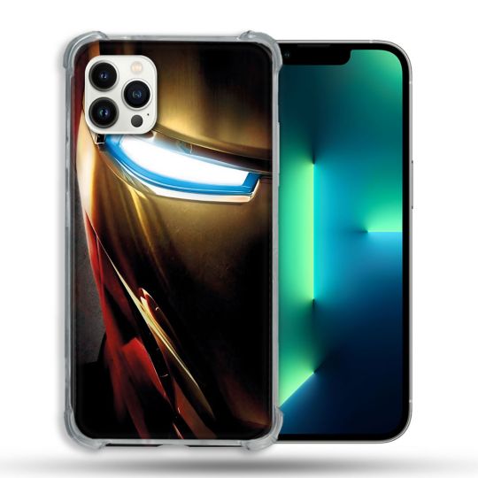 Coque Pour Iphone 13 Pro Iron Man Casque