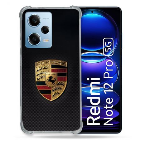 Coque Pour Xiaomi Redmi Note 12 Pro 5G Porsche Carbone