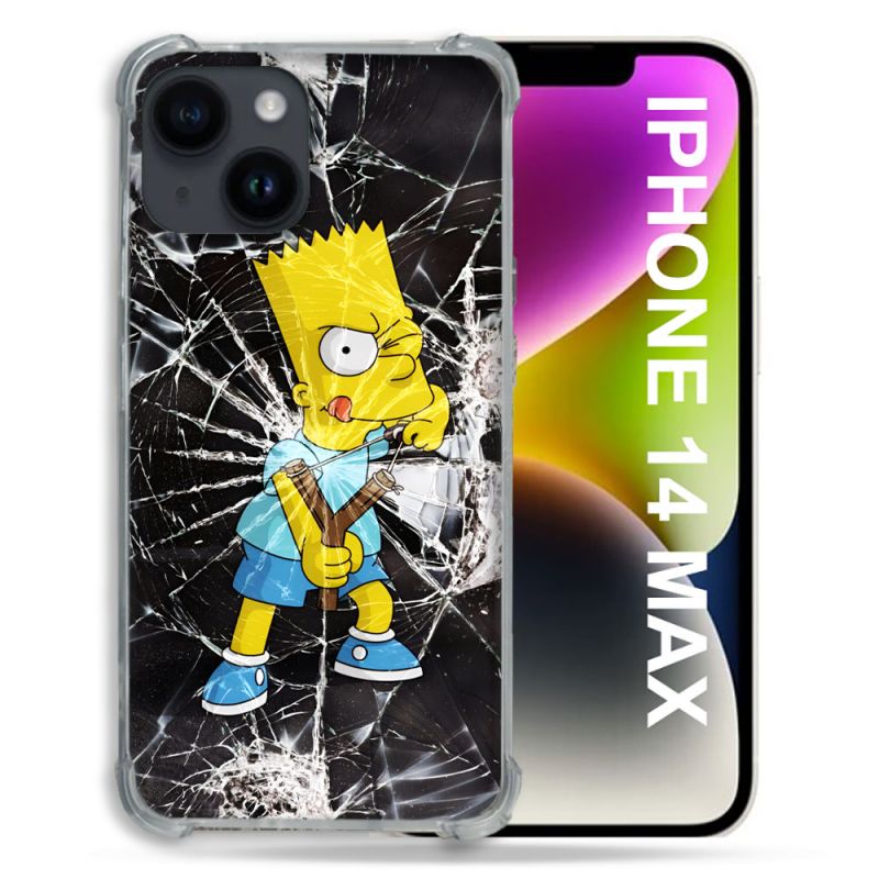 Coque Pour Coque Iphone 14 Plus Simpson Bart
