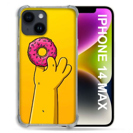 Coque Pour Coque Iphone 14 Plus Simpson Donuts