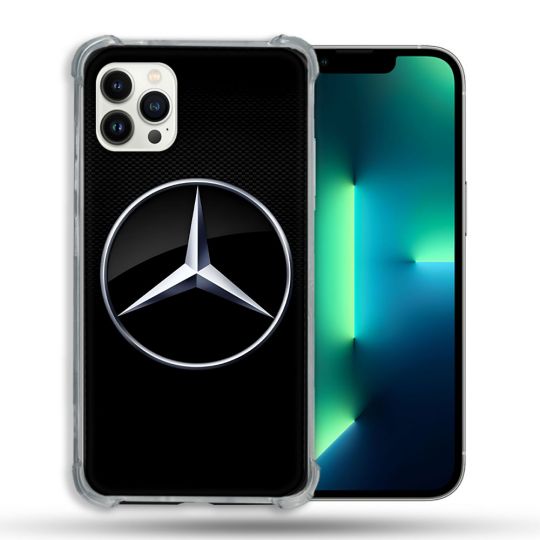 Coque Pour Iphone 13 Pro Mercedes Carbone