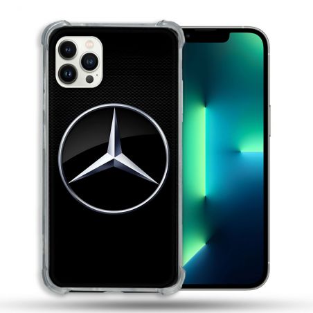 Coque Pour Iphone 13 Pro Mercedes Carbone