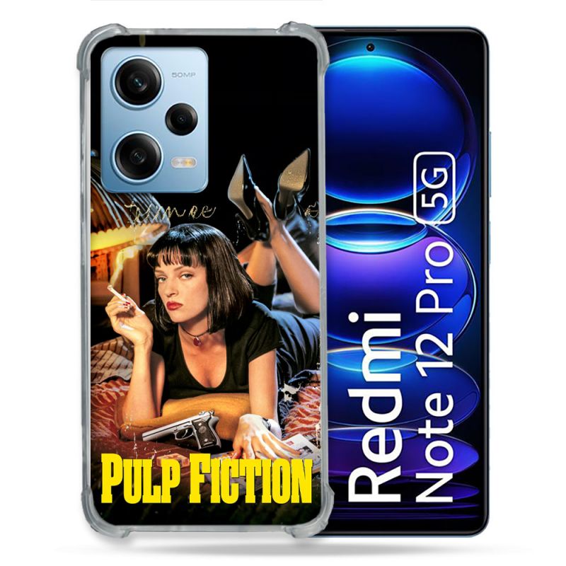 Coque Pour Xiaomi Redmi Note 12 Pro 5G Pulp Fiction Affiche