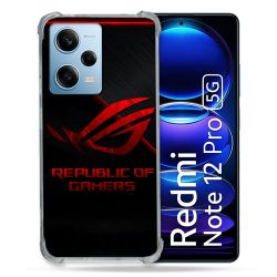 Coque Pour Xiaomi Redmi Note 12 Pro 5G ROG Rouge