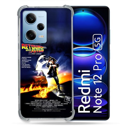 Coque Pour Xiaomi Redmi Note 12 Pro 5G Retour Vers Le Futur Affiche