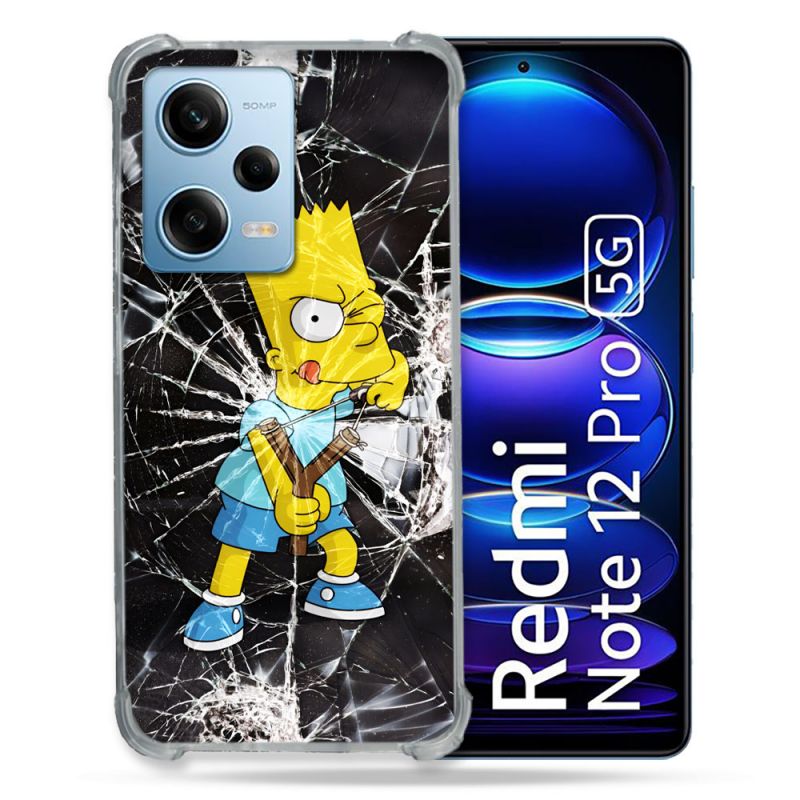 Coque Pour Xiaomi Redmi Note 12 Pro 5G Simpson Bart
