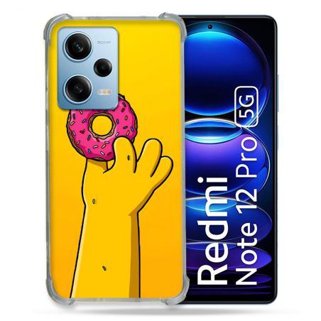 Coque Pour Xiaomi Redmi Note 12 Pro 5G Simpson Donuts