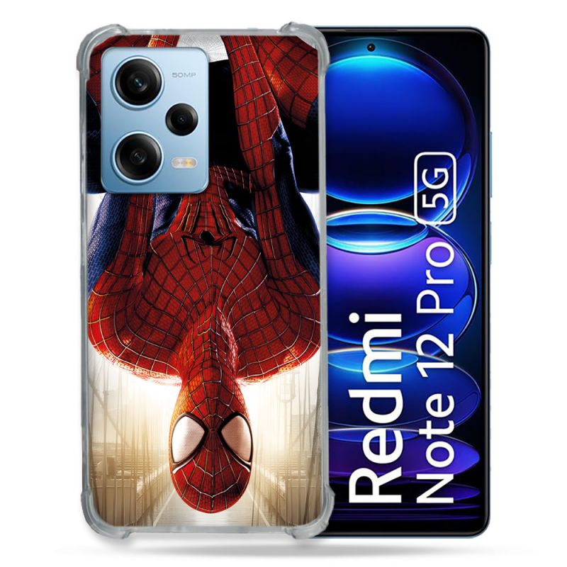 Coque Pour Xiaomi Redmi Note 12 Pro 5G Spiderman Invers