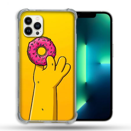Coque Pour Iphone 13 Pro Simpson Donuts