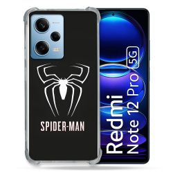 Coque Pour Xiaomi Redmi Note 12 Pro 5G Spiderman Logo