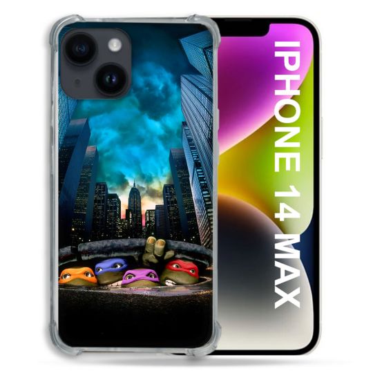 Coque Pour Coque Iphone 14 Plus Tortue Ninja Ville