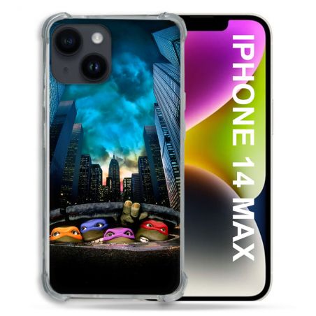 Coque Pour Coque Iphone 14 Plus Tortue Ninja Ville