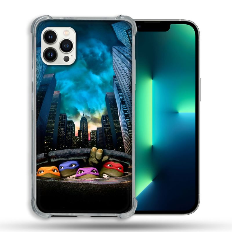Coque Pour Iphone 13 Pro Tortue Ninja Ville