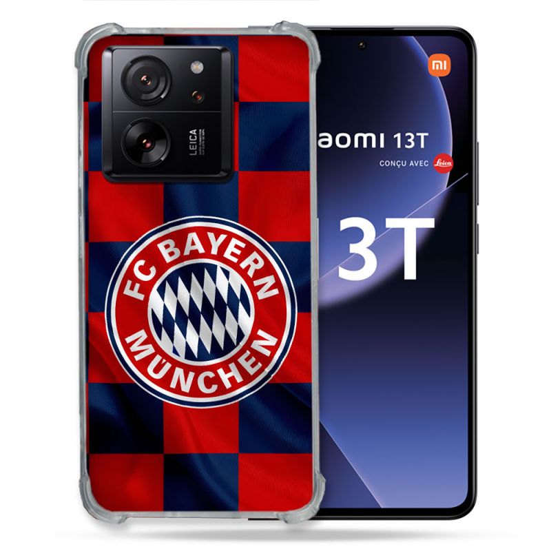Coque Pour Xiaomi 13T / 13T Pro Foot Bayern Munich Carreaux