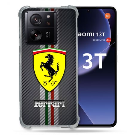 Coque Pour Xiaomi 13T / 13T Pro Ferrari Carbone