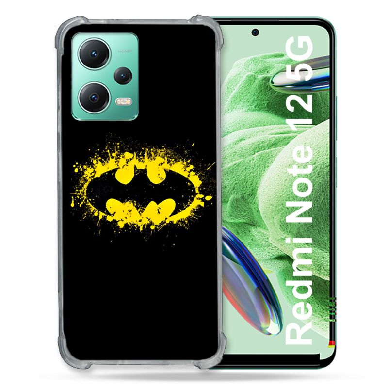 Coque Pour Xiaomi Redmi Note 12 5G Batman Logo