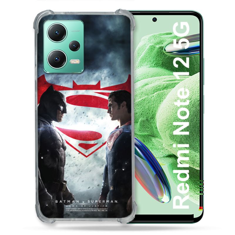 Coque Pour Xiaomi Redmi Note 12 5G Batman VS Superman