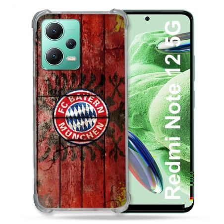 Coque Pour Xiaomi Redmi Note 12 5G Foot Bayern Munich Drapeau
