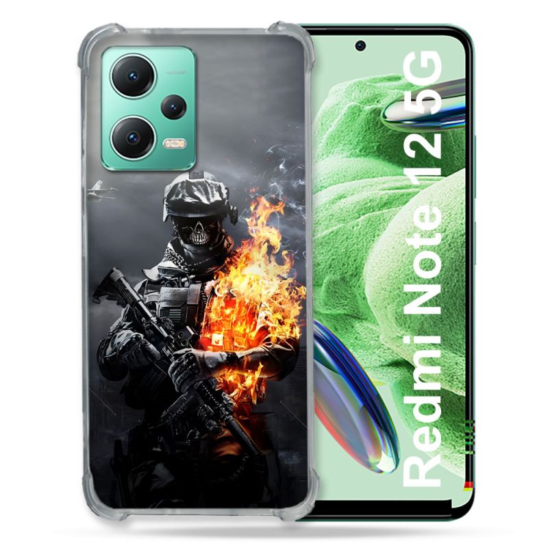 Coque Pour Xiaomi Redmi Note 12 5G Call Of Duty Squelette