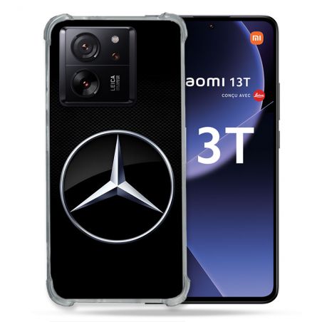 Coque Pour Xiaomi 13T / 13T Pro Mercedes Carbone