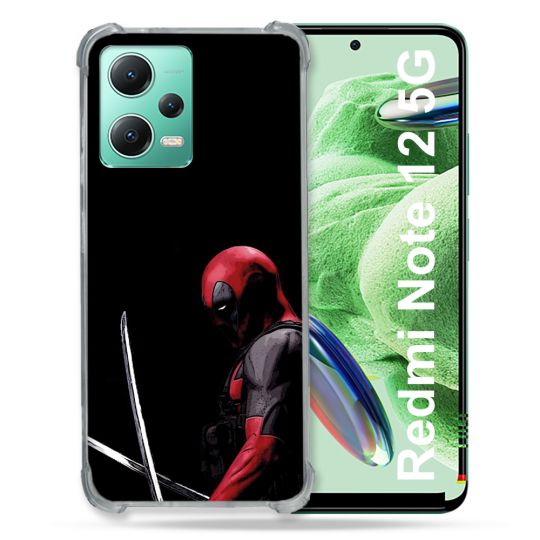 Coque Pour Xiaomi Redmi Note 12 5G Deadpool Epee