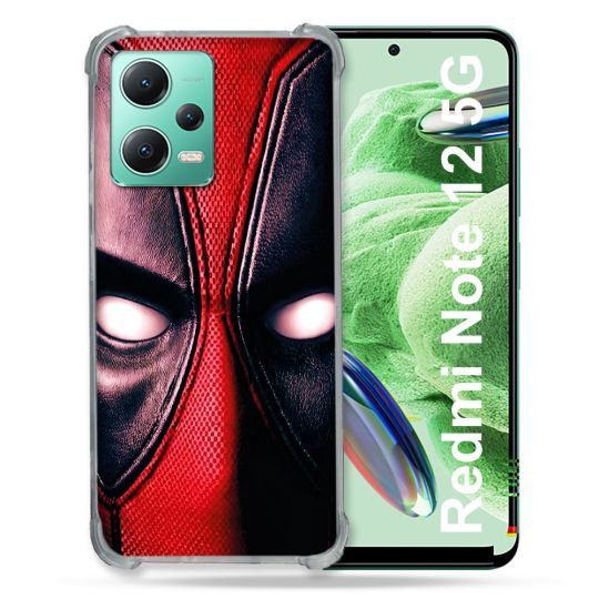 Coque Pour Xiaomi Redmi Note 12 5G Deadpool Yeux