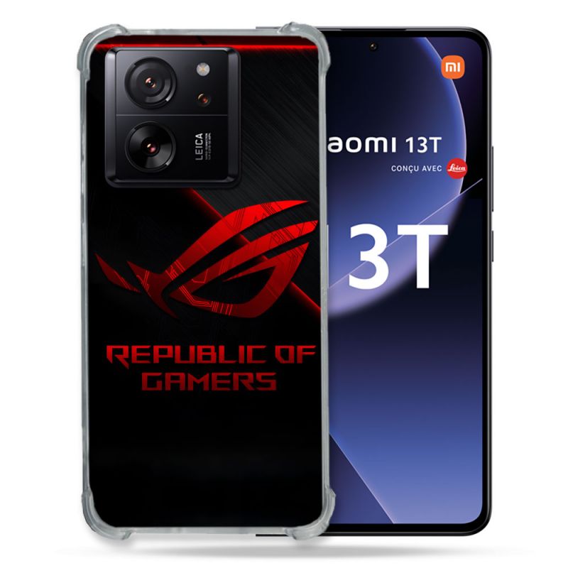 Coque Pour Xiaomi 13T / 13T Pro ROG Rouge