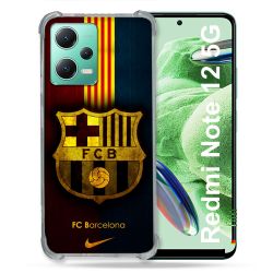 Coque Pour Xiaomi Redmi Note 12 5G Foot FC Barcelone Vintage