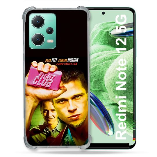Coque Pour Xiaomi Redmi Note 12 5G Fight Club Affiche