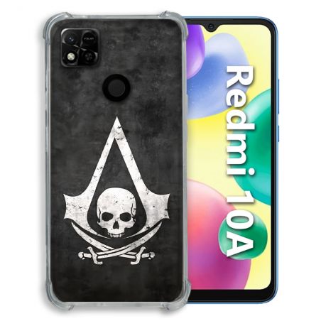 Coque Pour Xiaomi Redmi 10A Assassin Creed Tete Mort