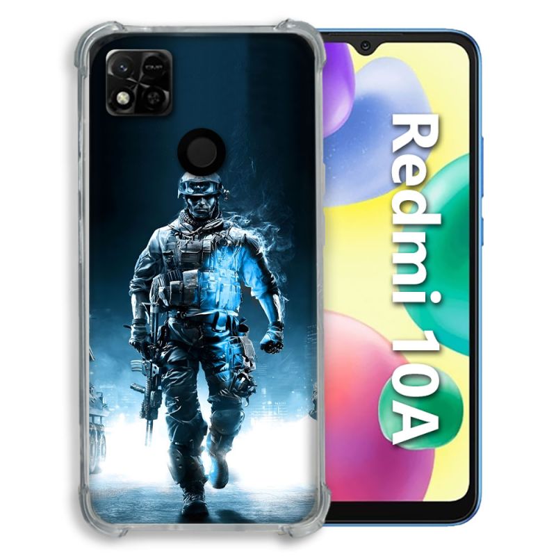 Coque Pour Xiaomi Redmi 10A Call Of Duty Guerrier