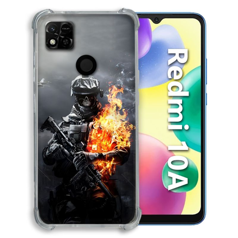 Coque Pour Xiaomi Redmi 10A Call Of Duty Squelette