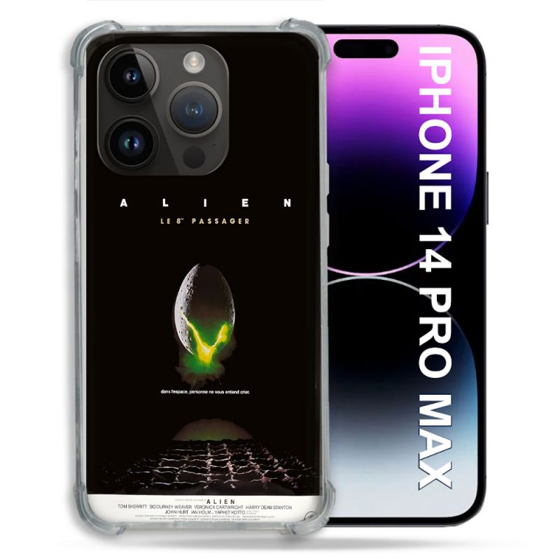 Coque Pour Iphone 14 Pro Plus Alien Affiche