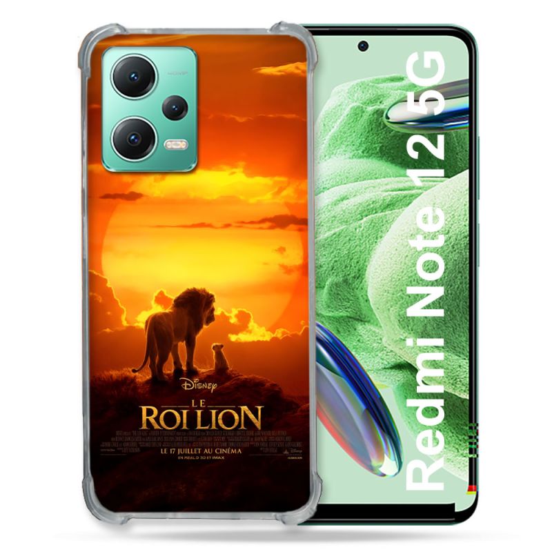 Coque Pour Xiaomi Redmi Note 12 5G Le Roi Lion Affiche